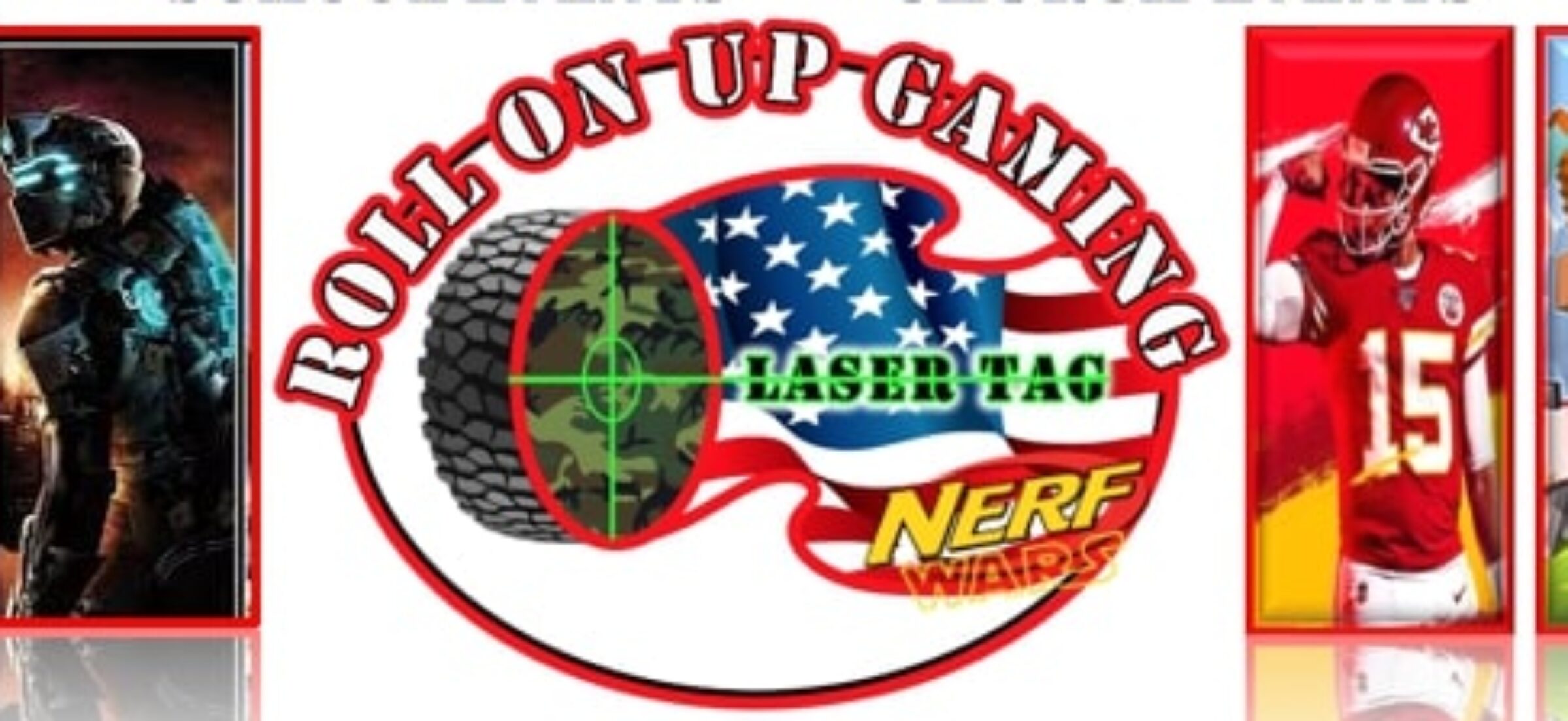 Roll On Up Gaming – North Carolina Video Game Truck, Laser Tag, & NERF WAR Party!